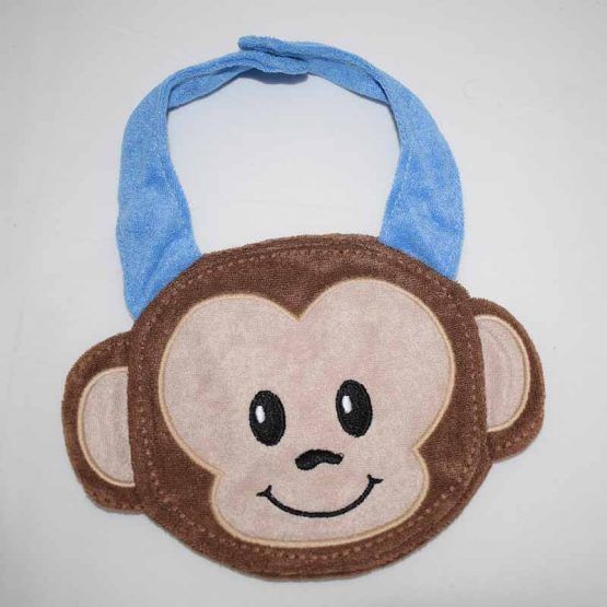 babero para bebe Mono