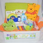 Regala esta Canastilla Bebé Baño feliz