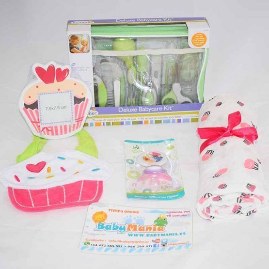set canastilla para bebé deluxe