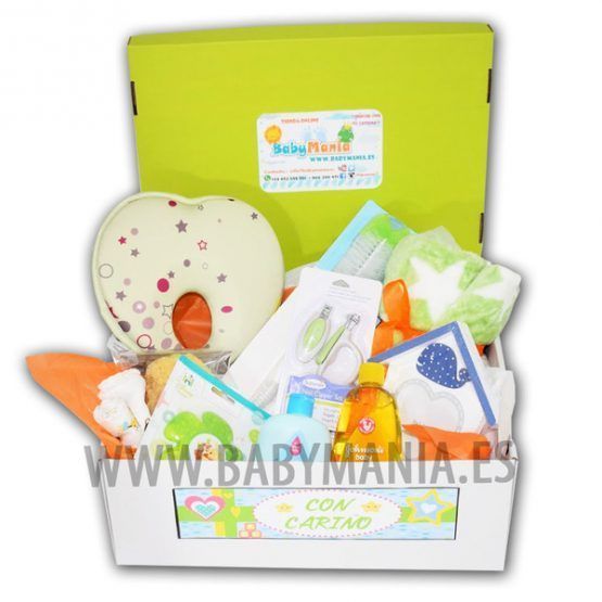 Canastilla Para Bebé  Estrellita verde