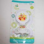 Chupete con cadena winnie the pooh