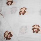 muselina para bebe mono