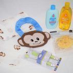 Set de canastilla muselina mono