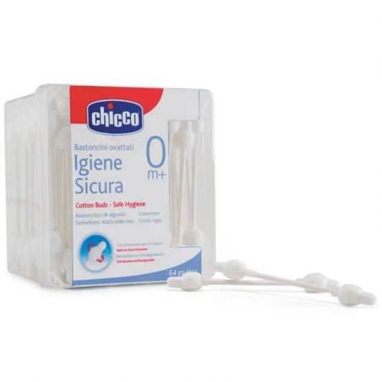 Bastoncillos Seguridad Cotton de Chicco