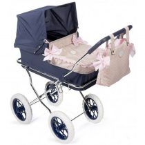 Cochecito Juguete Clasico Ines Marino de La Nina