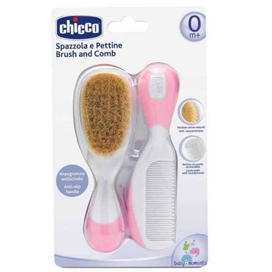 Cepillo Y peine Chicco Pelo Natural