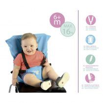 Trona De Viaje Textil Azul 1409 de Kiokids