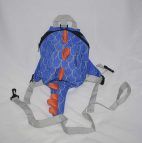 Mochila para pasear de seguridad azul