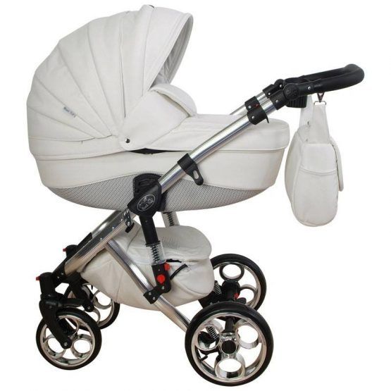 Cochecito Mundibebe Barletta Nataly Polipiel Blanco 10S