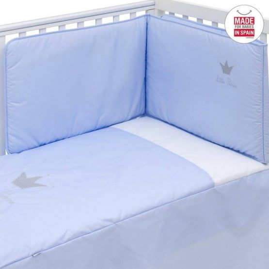 Edredon Y Protector Cambrass Crown Celeste