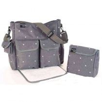Bolsa Canastilla Gaby Winter Gris de Walking Mum