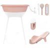 Bañera Y Asiento Baño Luma Pretty Pink