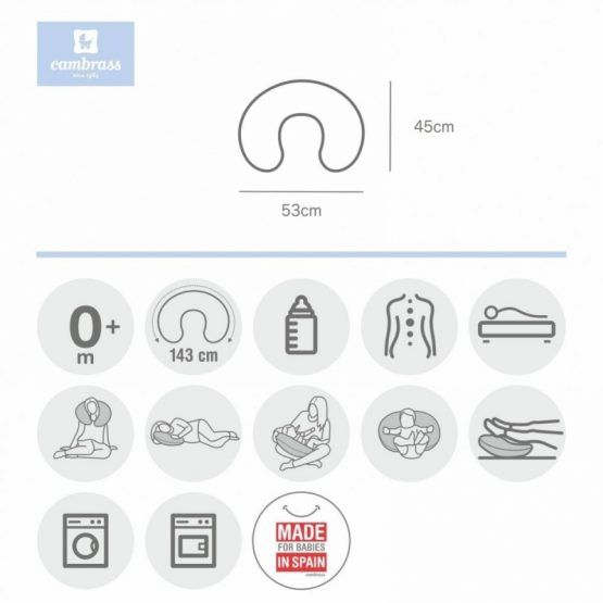 Cojin De Lactancia Cambrass Star