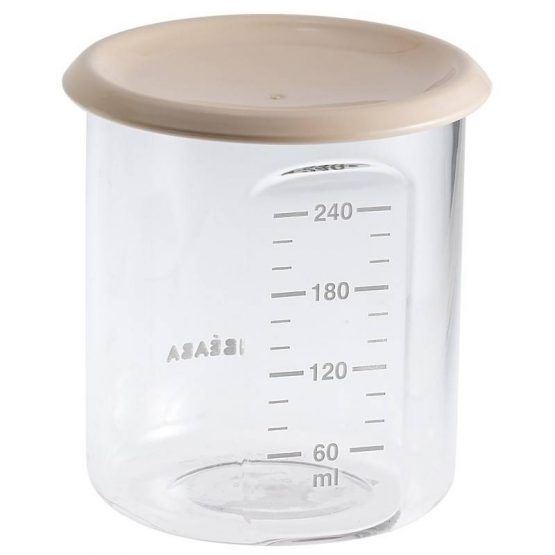 Botecito Beaba Maxi Portion Tritan Nude 240 ml