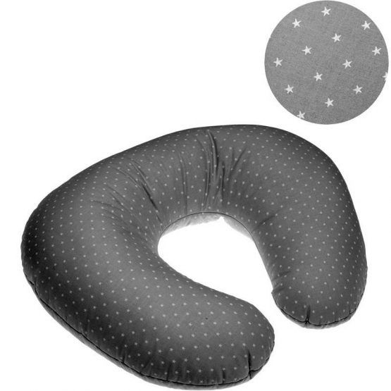 Cojin De Lactancia Cambrass Estrella Gris