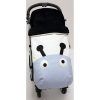 Saco Silla Paseo Universal Polipiel Caracol Celeste