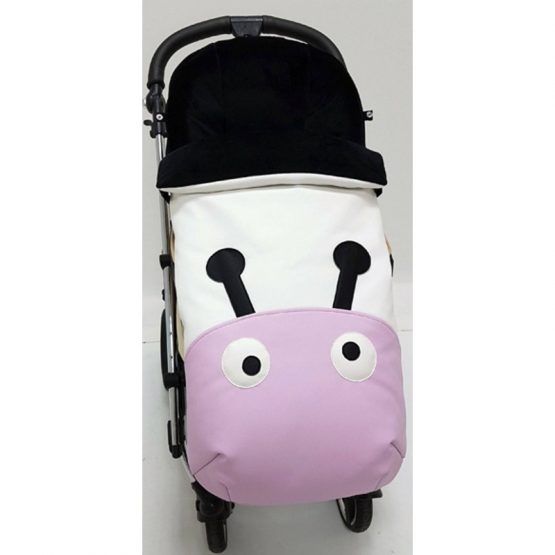 Saco Silla Paseo Universal Polipiel Caracol Celeste