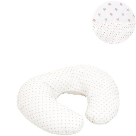 Cojin Lactancia Cambrass Estrellas Rosa