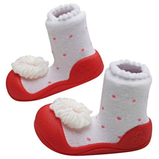 Zapato Attipas Ribbon Rojas Talla 20