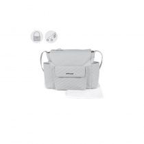 Bolso con Cambiador Ines Gris de Pasito A Pasito