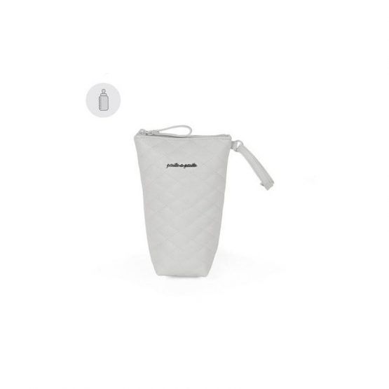 Funda Para Biberon Ines Gris de Pasito A Pasito