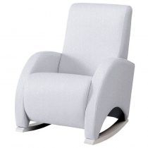 Sillon De Lactancia Confort Polipiel Blanco Patas Blanco de Micuna