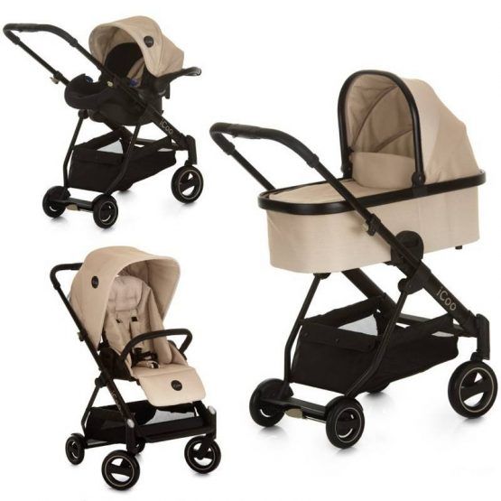 Cochecito Trio Acrobat XL Plus Set de Icoo