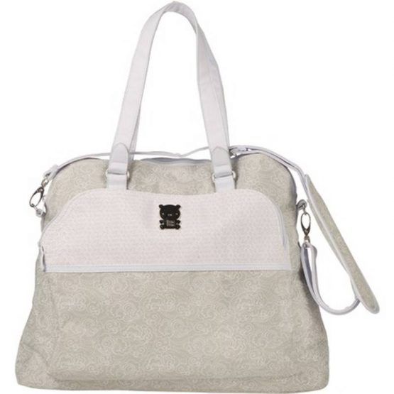 Bolso Maternal Caramel Celeste de Tuc Tuc