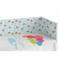 Funda Nordica con Relleno y Protector Cuna Color Flying Dreams de Pooch