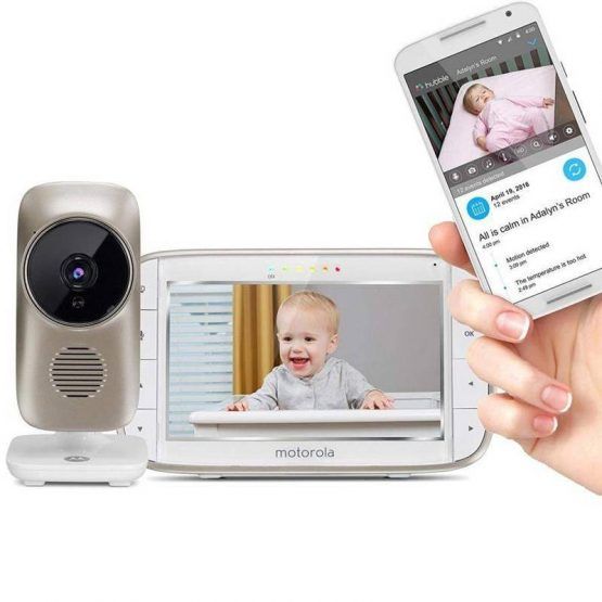 Motorola Vigilabebe Digital Video Baby Monitor Wifi
