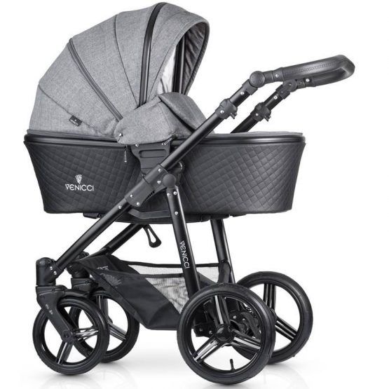 Cochecito Shadow 3 In 1 Denim Grey de Venicci