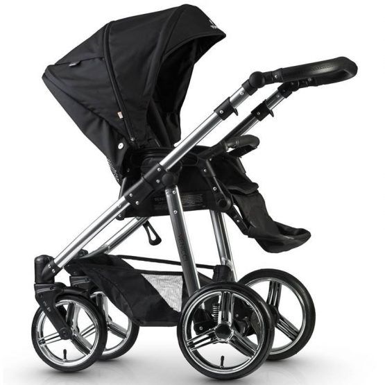 Cochecito Venicci Silver 3 In 1 Black