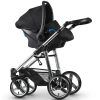 Cochecito Venicci Silver 3 In 1 Black