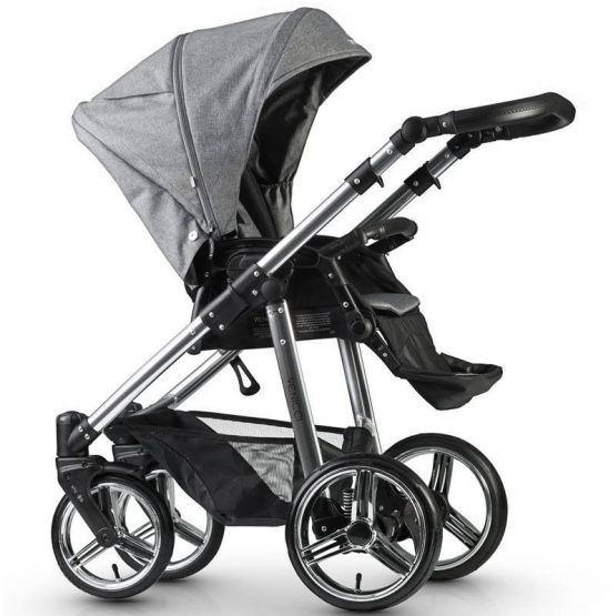 Cochecito Venicci Silver 2 In 1 Black