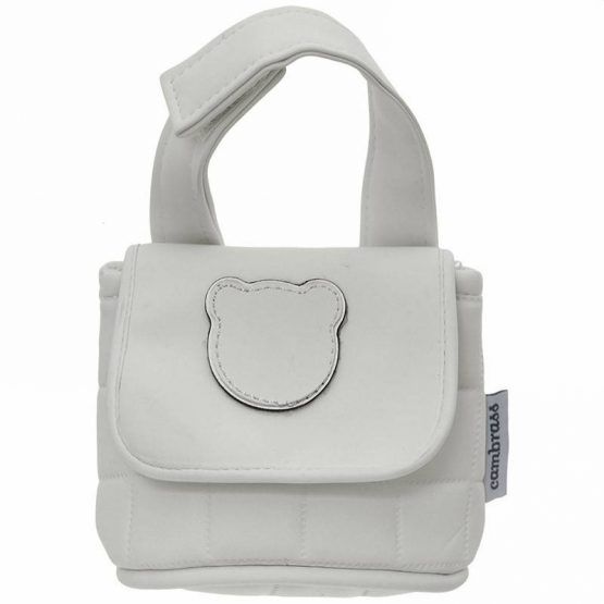 Porta Chupete Gofre Beige de Cambrass