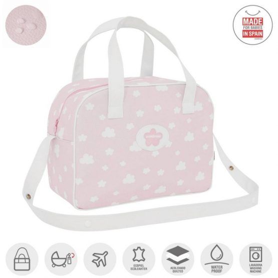 Bolso Maternal Prome Cambrass Nube Rosa