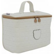 Bolso Vanity Gofre Beige de Cambrass