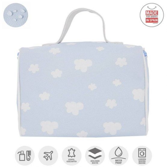 Bolso Vanity Cambrass Nube Celeste