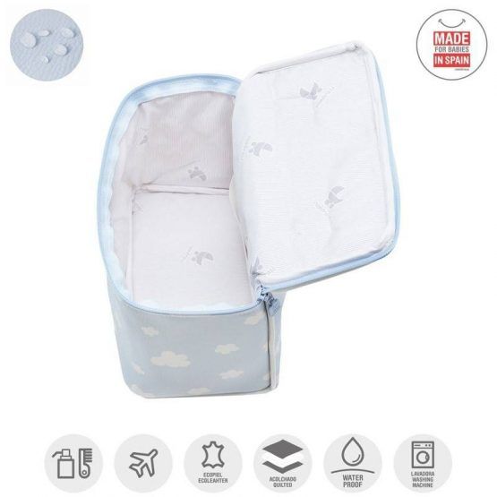 Bolso Vanity Cambrass Nube Celeste