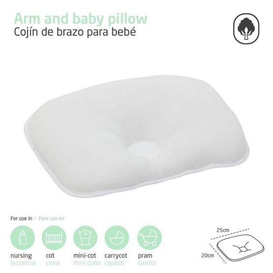 Cojin de Brazo Blanco de Cambrass