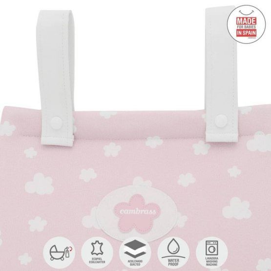 Bolso Panadera Cambrass Prome Nube Rosa