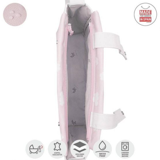 Bolso Panadera Cambrass Prome Nube Rosa