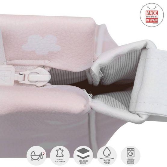 Bolso Panadera Cambrass Prome Nube Rosa