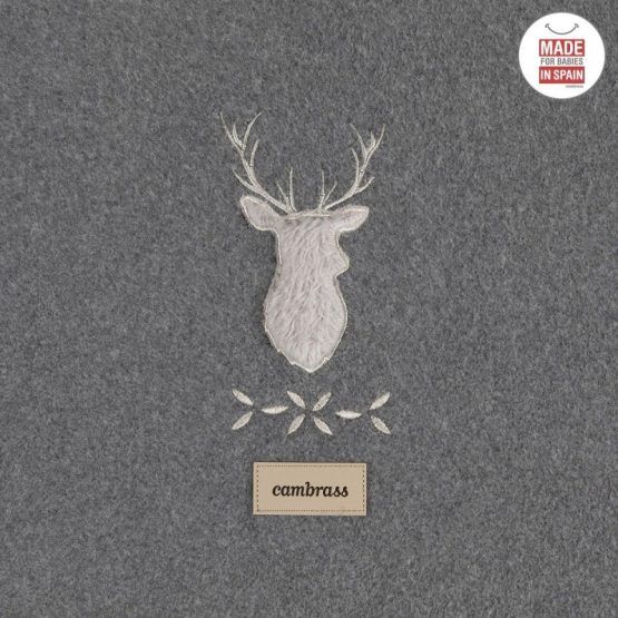 Manta Polar Cambrass Nordic Gris