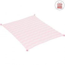 Manta Algodon 80×100 Mar Rosa de Cambrass