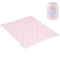 Manta Algodon 80×100 Love Rosa de Cambrass