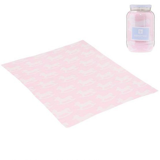 Manta Algodon 80×100 Pard Rosa de Cambrass