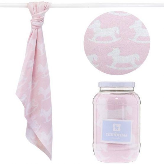 Manta Algodon Cambrass 80x100 Pard Rosa