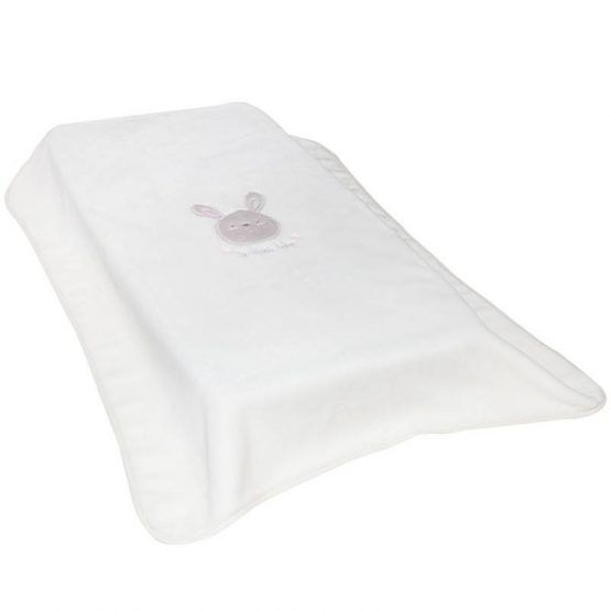 Manta Bordada 80×110 Little Rosa de Cambrass