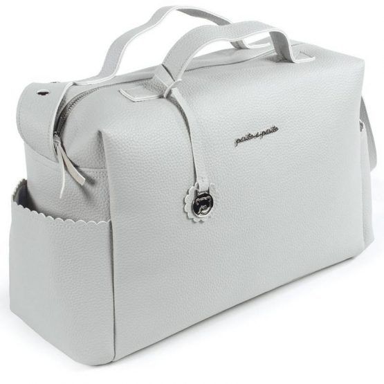 Bolsa Canastilla Pasito A Pasito Gris Biscuit
